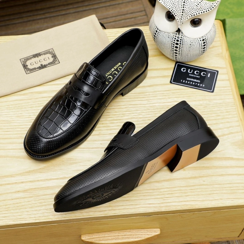 Gxccx Leather Shoes Trendy 156740