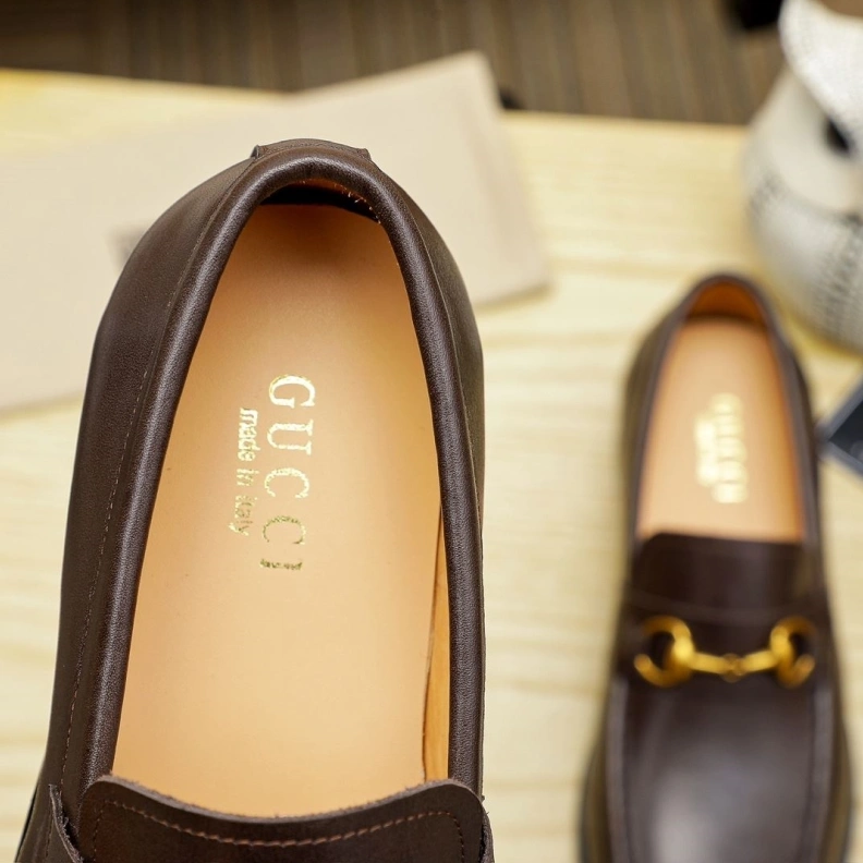 Trendsetting Gxccx Leather Shoes 156735