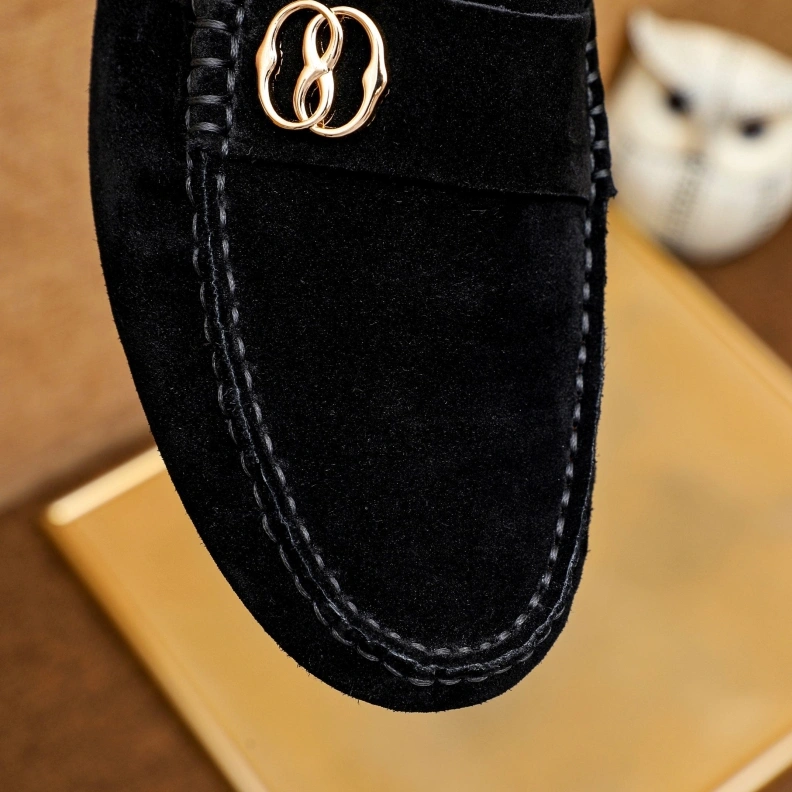 Bxrbxrry Leather Shoes Durable 114822