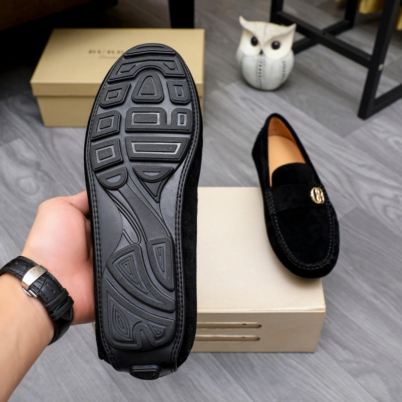 Bxrbxrry Leather Shoes Durable 114822