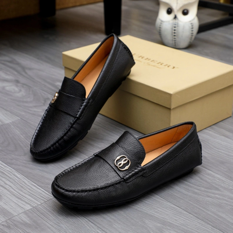 Reliable Bxrbxrry Leather Shoes 114819