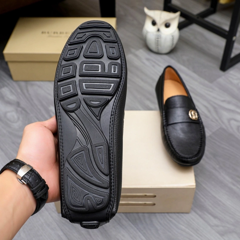 Reliable Bxrbxrry Leather Shoes 114819