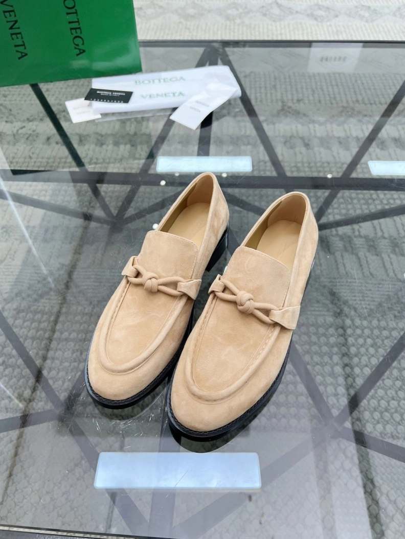 Modern Bxttxga Vxnxta Leather Shoes 112556