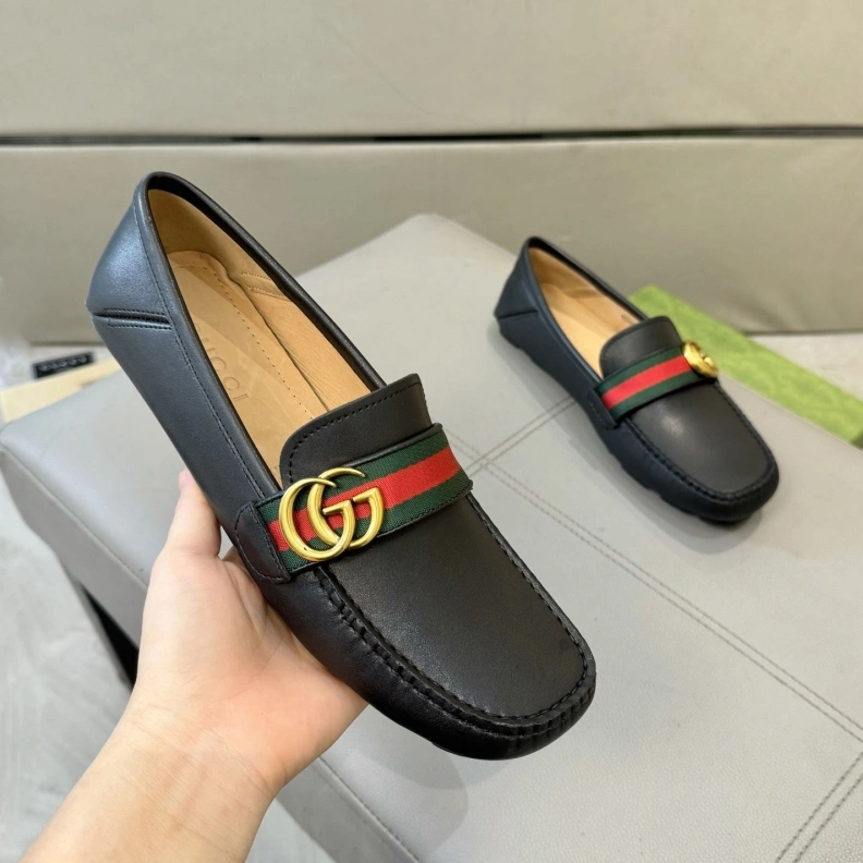Bright Gxccx Leather Shoes 156715