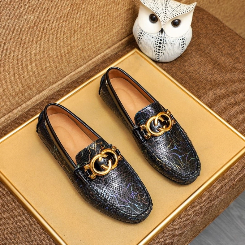 Classic Gxccx Leather Shoes 156707