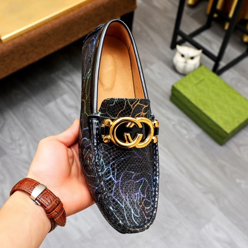 Classic Gxccx Leather Shoes 156707