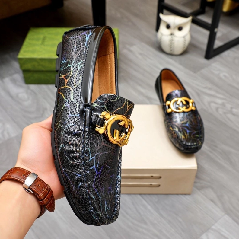 Classic Gxccx Leather Shoes 156707