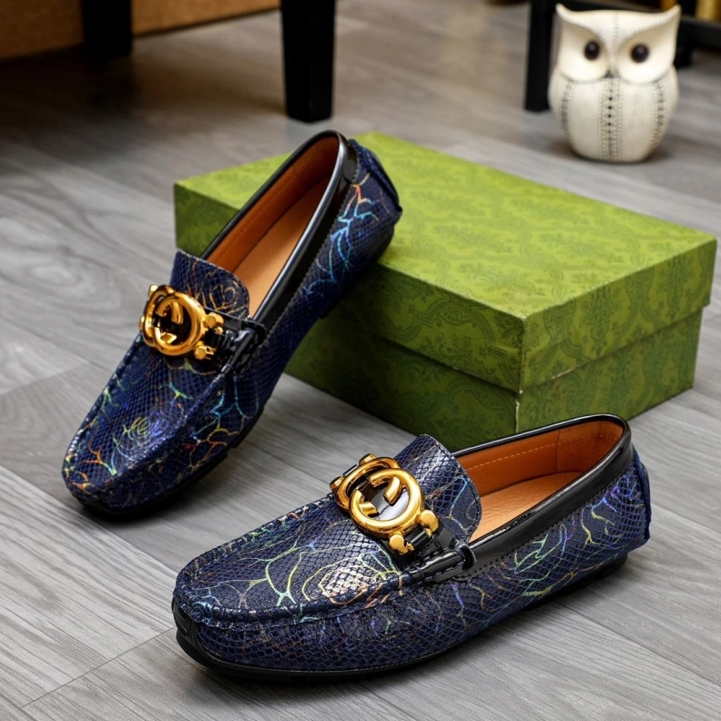 Bright Gxccx Leather Shoes 156716