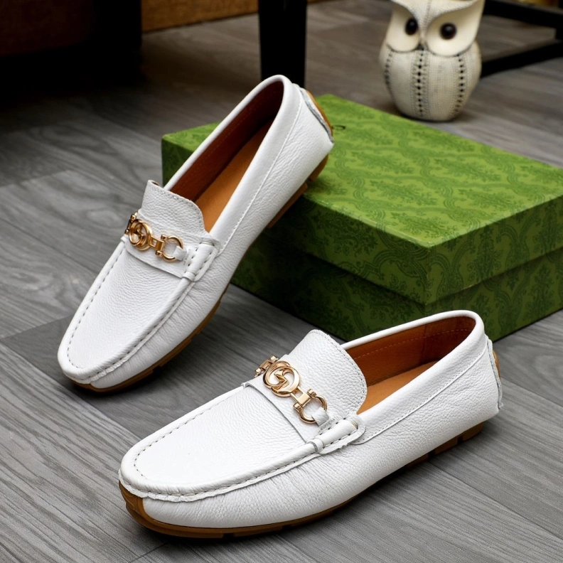 Flexible Gxccx Leather Shoes 156708