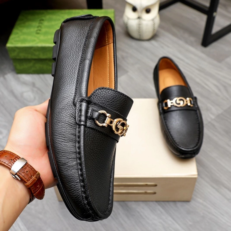 Gxccx Leather Shoes Durable 156700