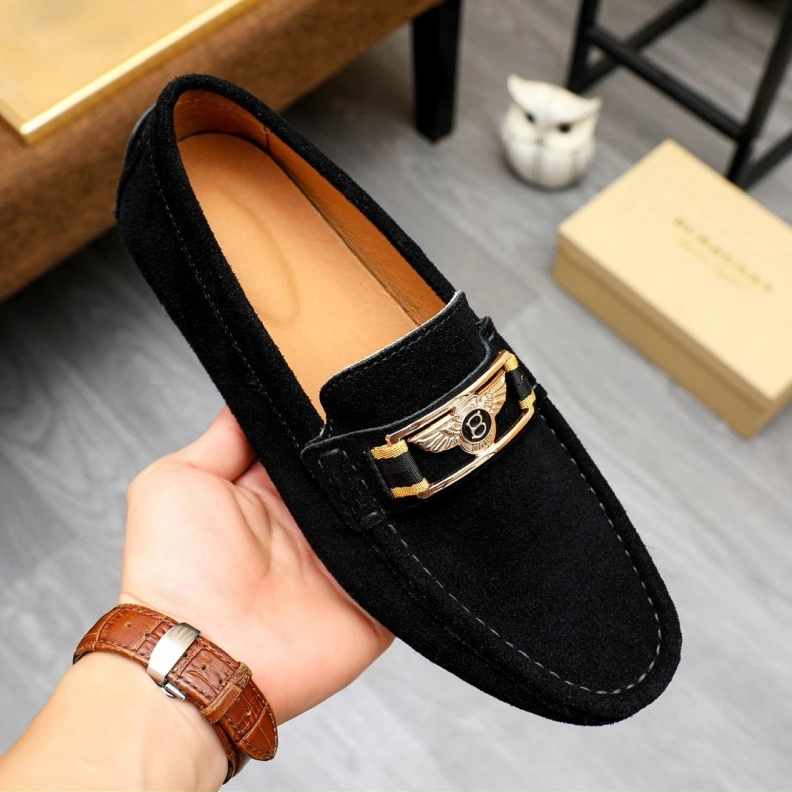 Functional Bxrbxrry Leather Shoes 114818
