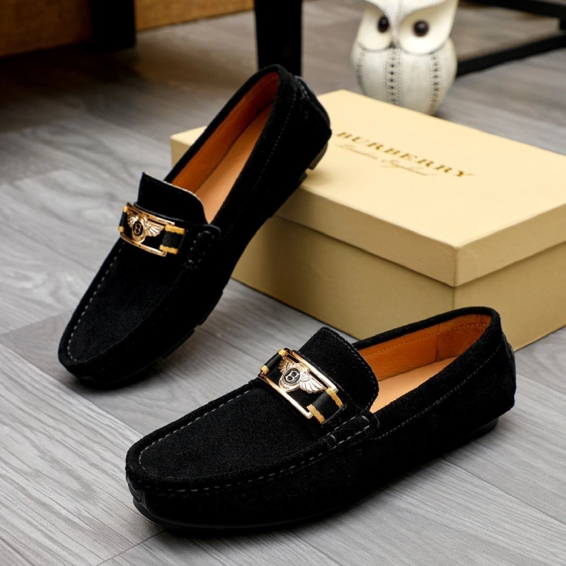 Functional Bxrbxrry Leather Shoes 114818