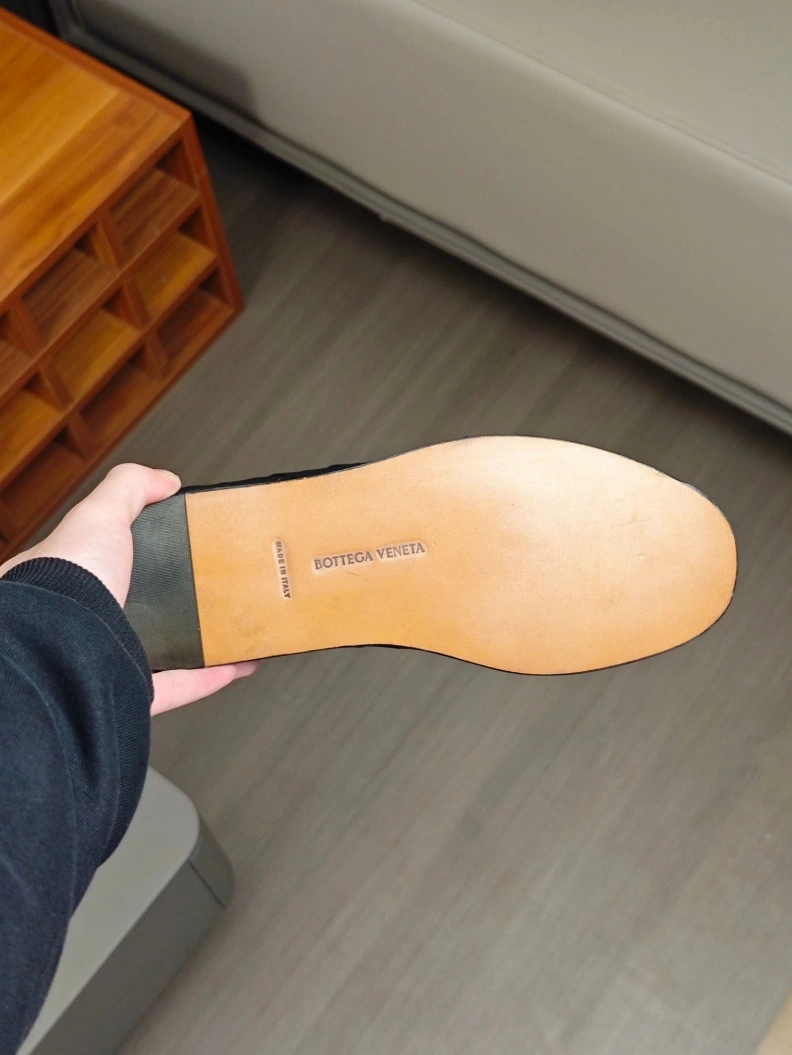 Comfortable Bxttxga Vxnxta Leather Shoes 112531