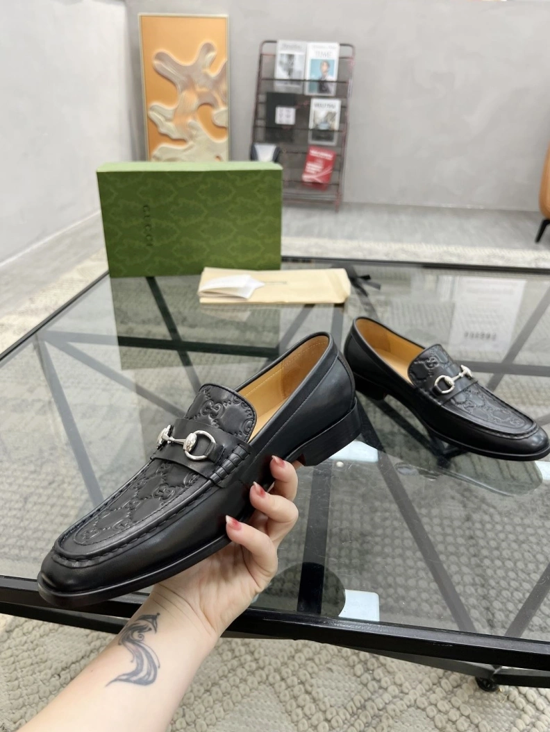 Minimalist Gxccx Leather Shoes 156693