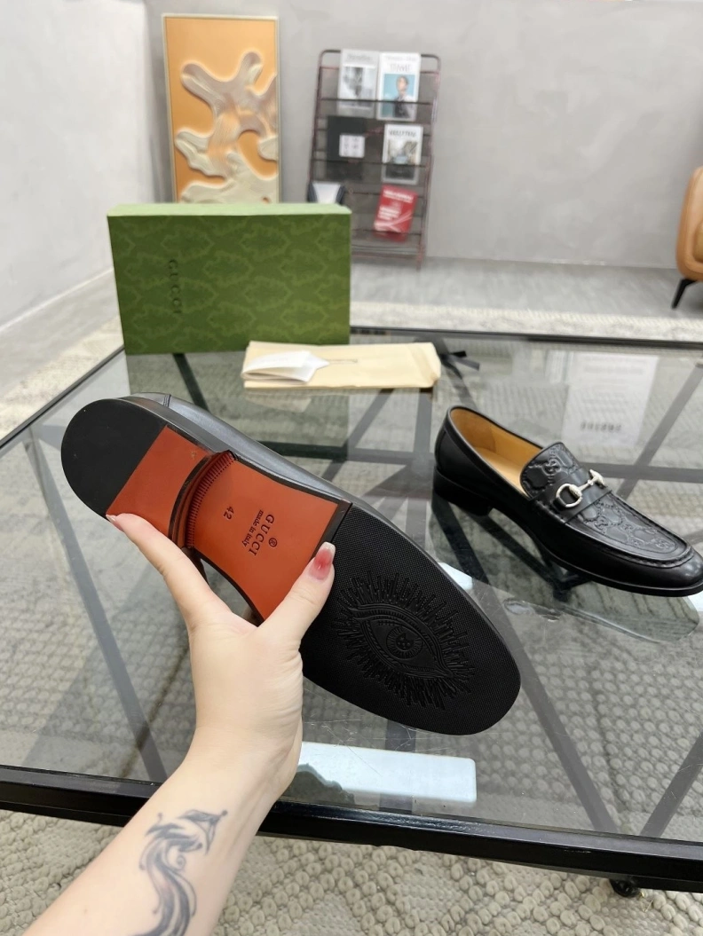 Minimalist Gxccx Leather Shoes 156693