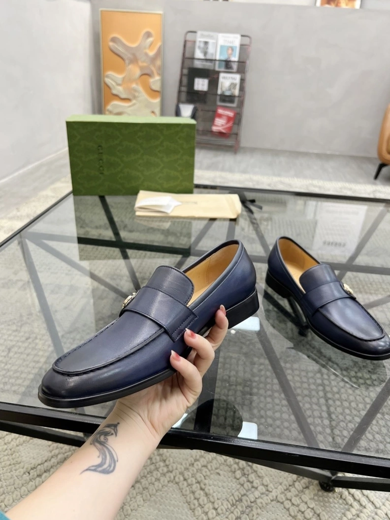 Vibrant Gxccx Leather Shoes 156710