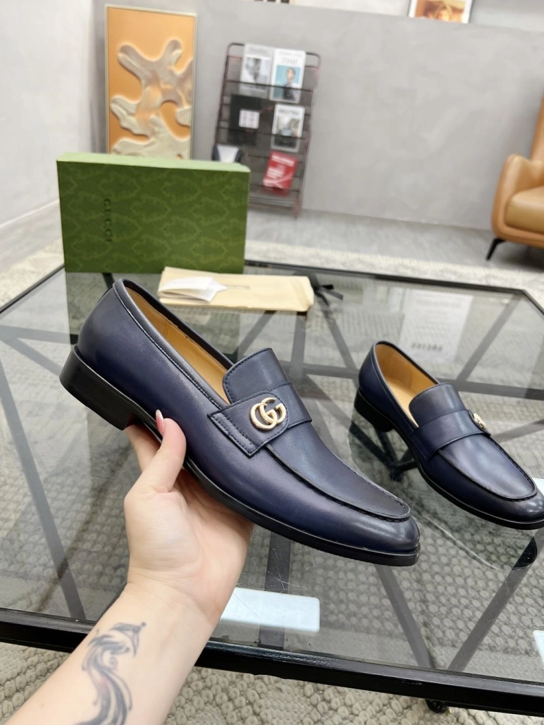 Vibrant Gxccx Leather Shoes 156710