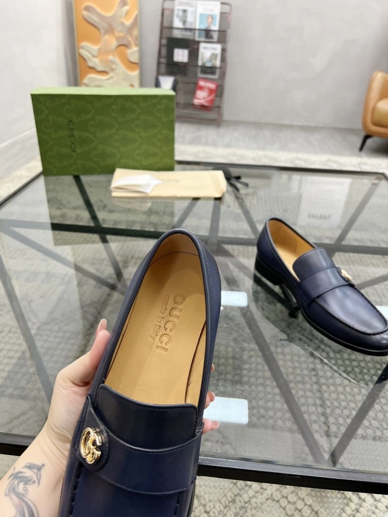 Vibrant Gxccx Leather Shoes 156710