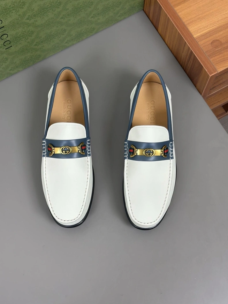 Elegant Gxccx Leather Shoes 156679