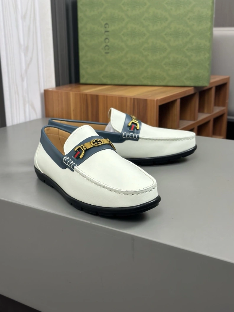 Elegant Gxccx Leather Shoes 156679