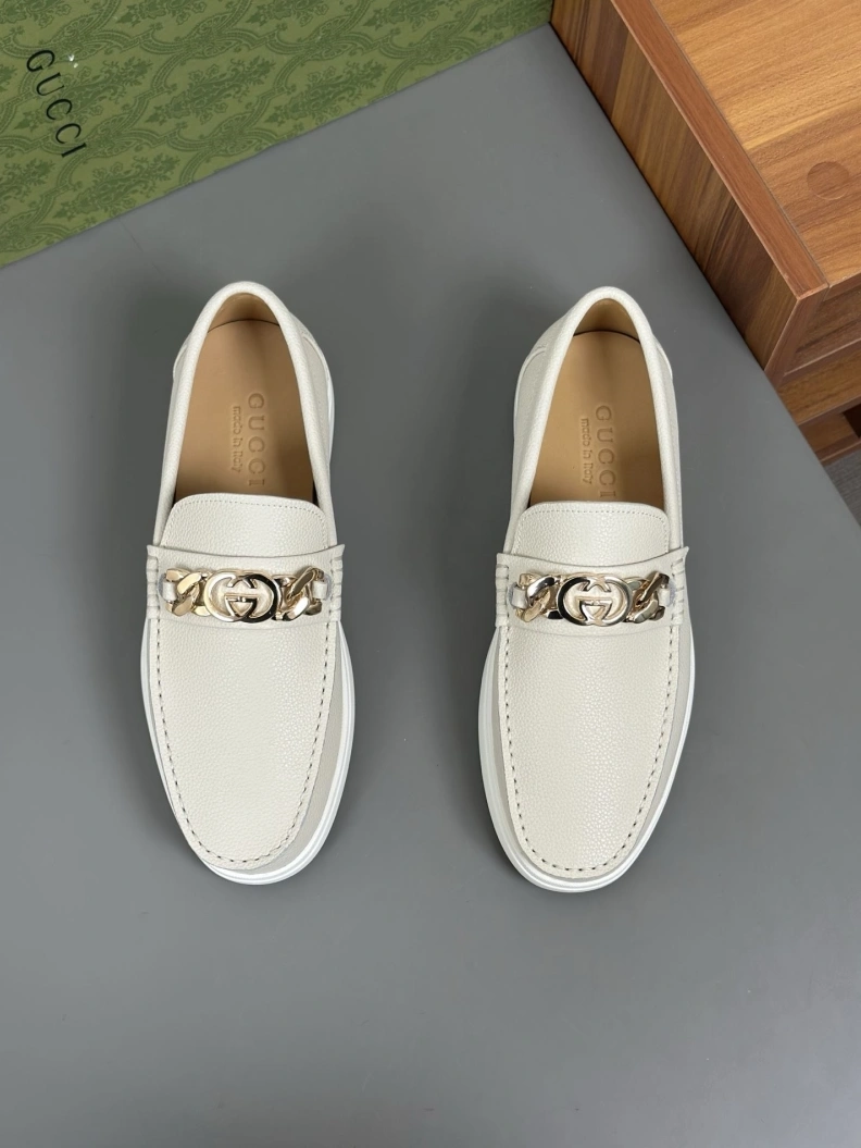 EyeCatching Gxccx Leather Shoes 156675