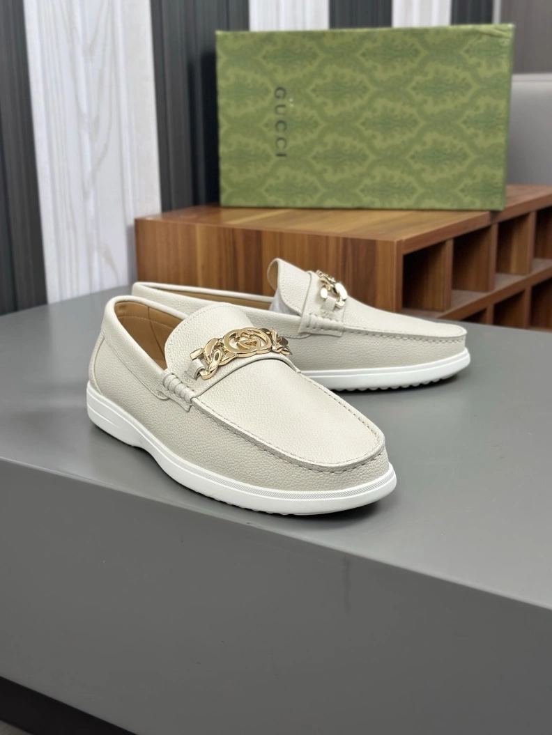 EyeCatching Gxccx Leather Shoes 156675