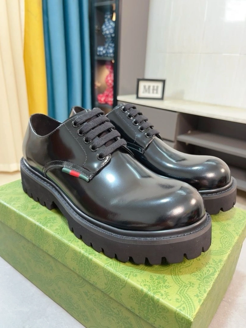 Breathable Gxccx Leather Shoes 156672
