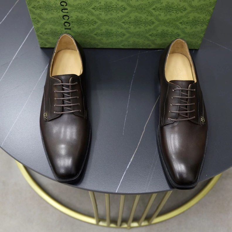 Gxccx Leather Shoes Bright 156663