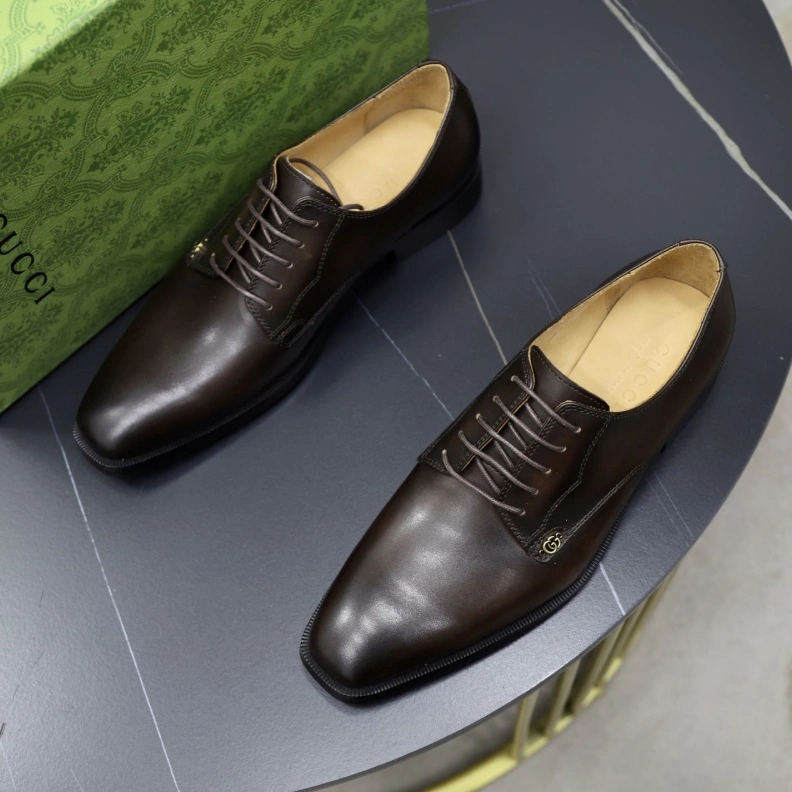 Gxccx Leather Shoes Bright 156663