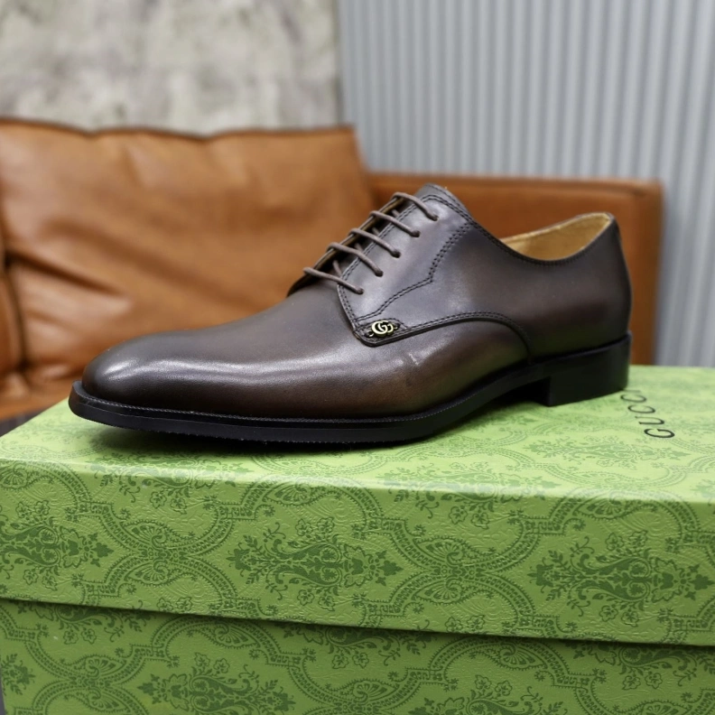 Gxccx Leather Shoes Bright 156663
