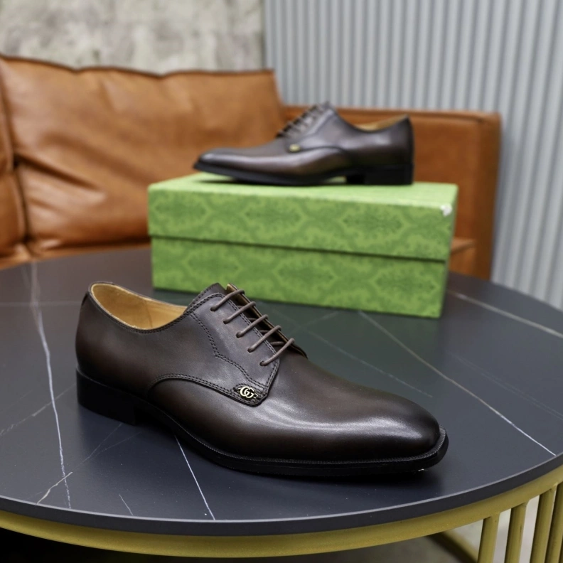 Gxccx Leather Shoes Bright 156663