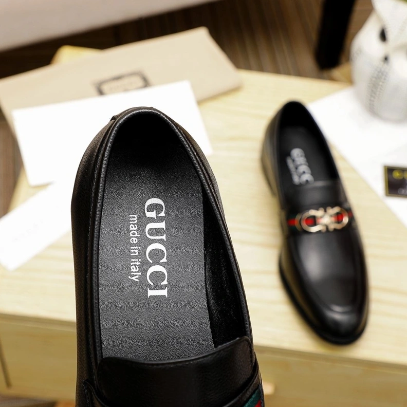 Trendy Gxccx Leather Shoes 156662