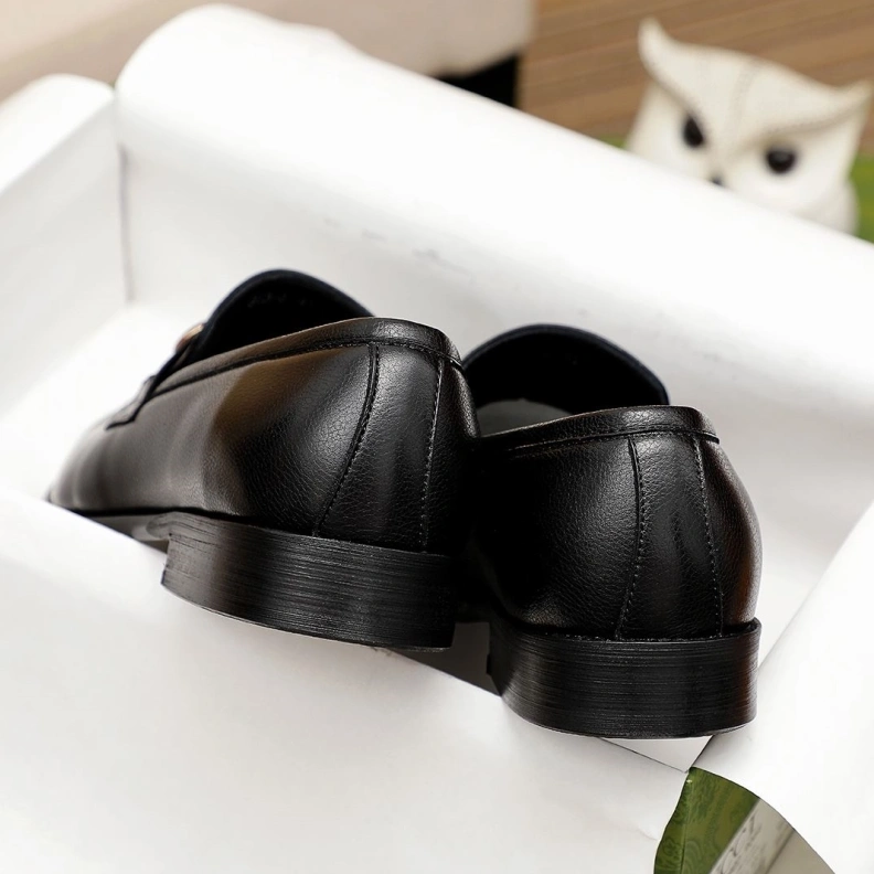 Trendy Gxccx Leather Shoes 156662