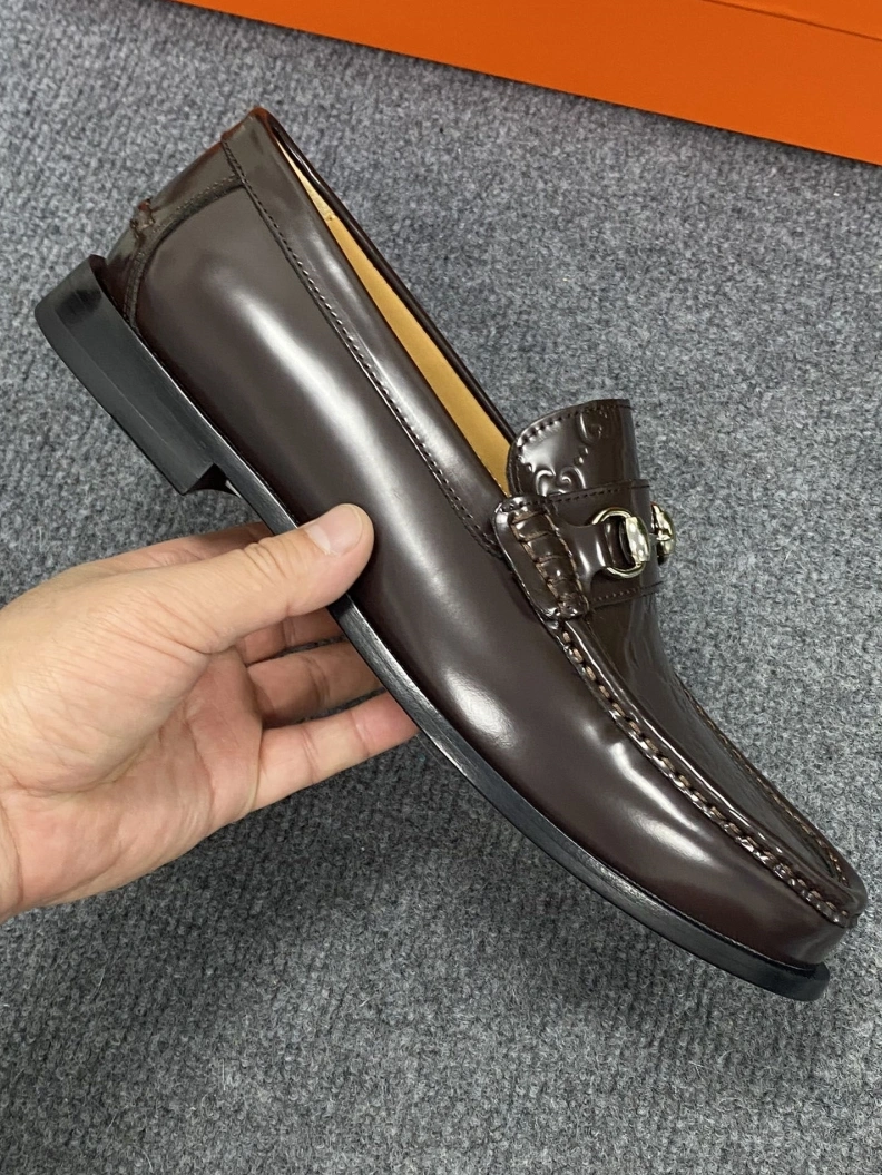 Gxccx Leather Shoes Bright 156656