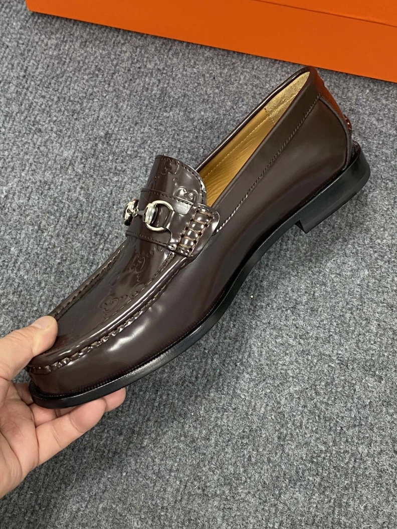 Gxccx Leather Shoes Bright 156656