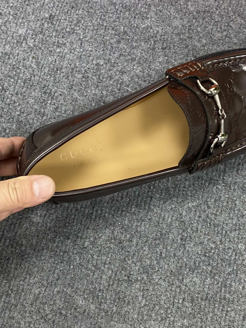 Gxccx Leather Shoes Bright 156656