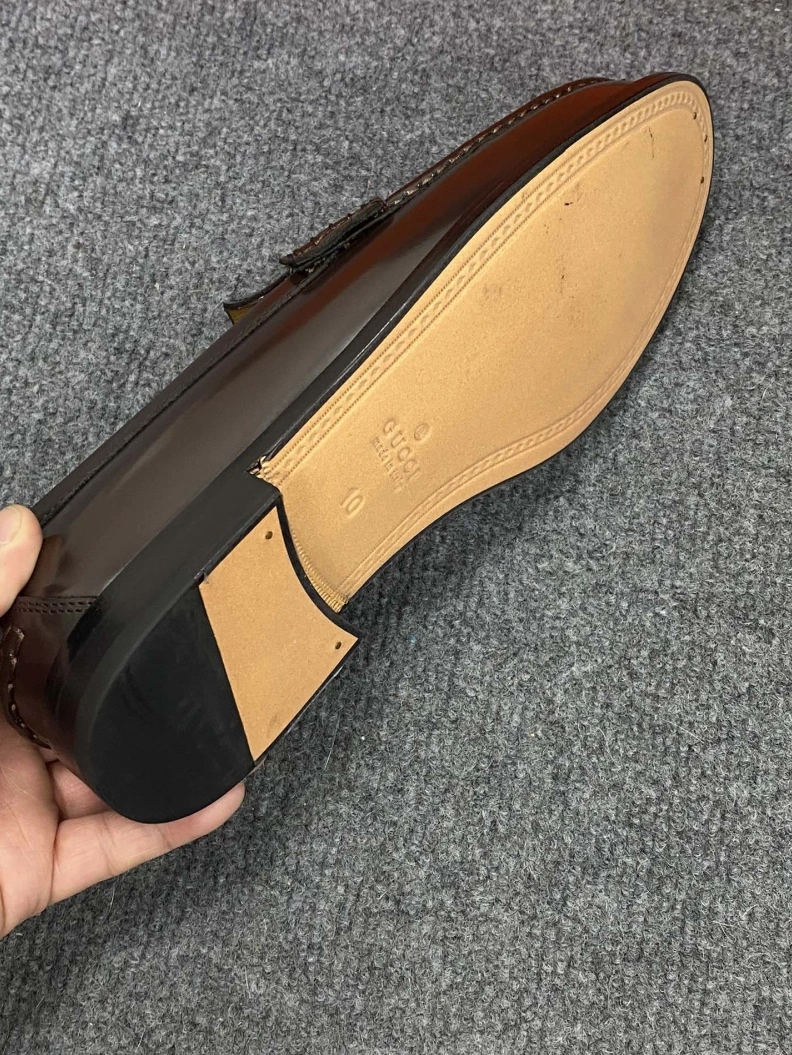 Gxccx Leather Shoes Bright 156656