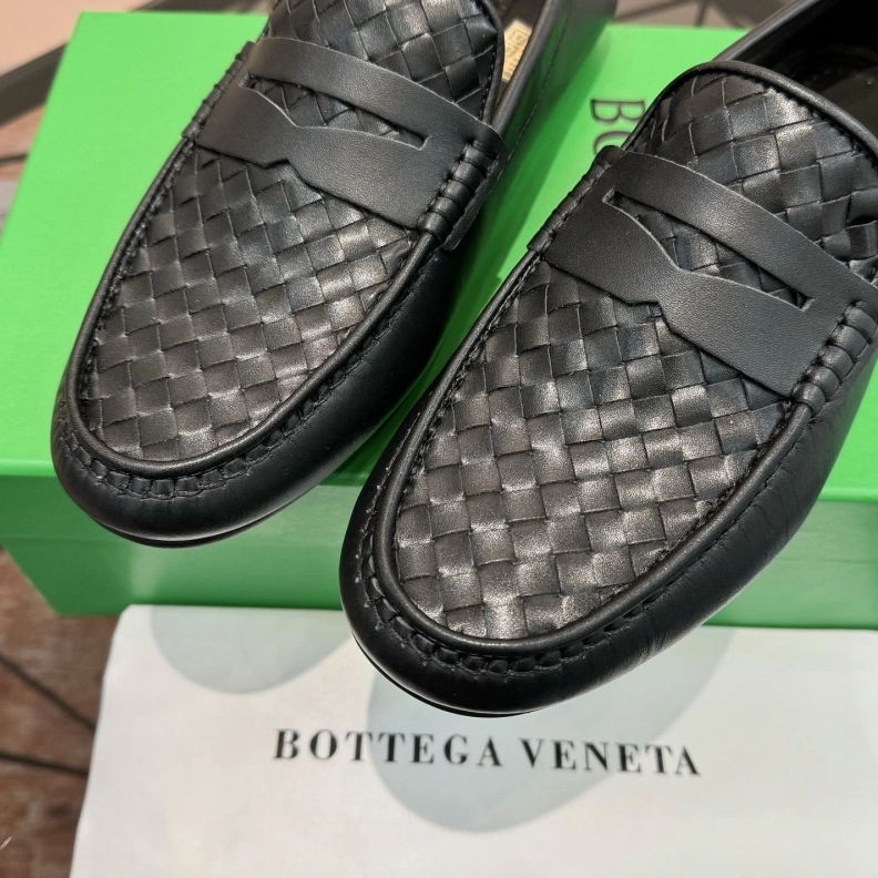 Breathable Bxttxga Vxnxta Leather Shoes 112528