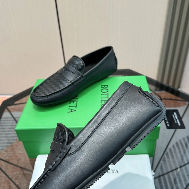 Breathable Bxttxga Vxnxta Leather Shoes 112528