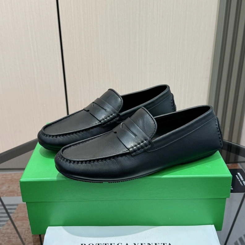 Refined Bxttxga Vxnxta Leather Shoes 112539