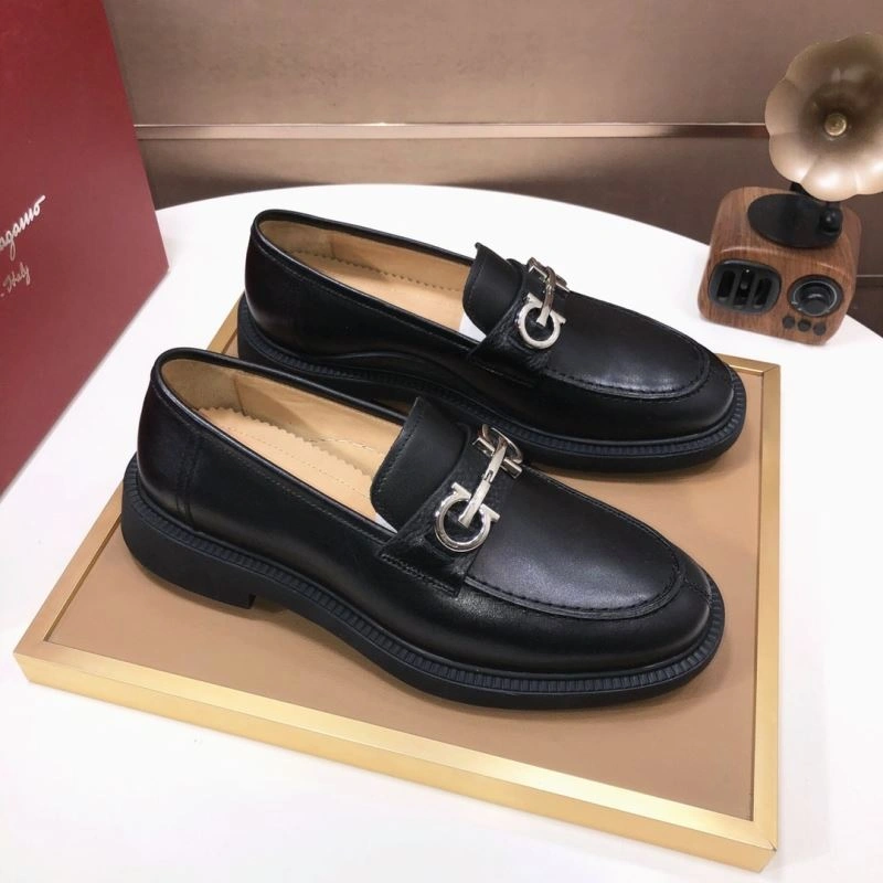 Fxrrxgamo Leather Shoes Breathable 151713