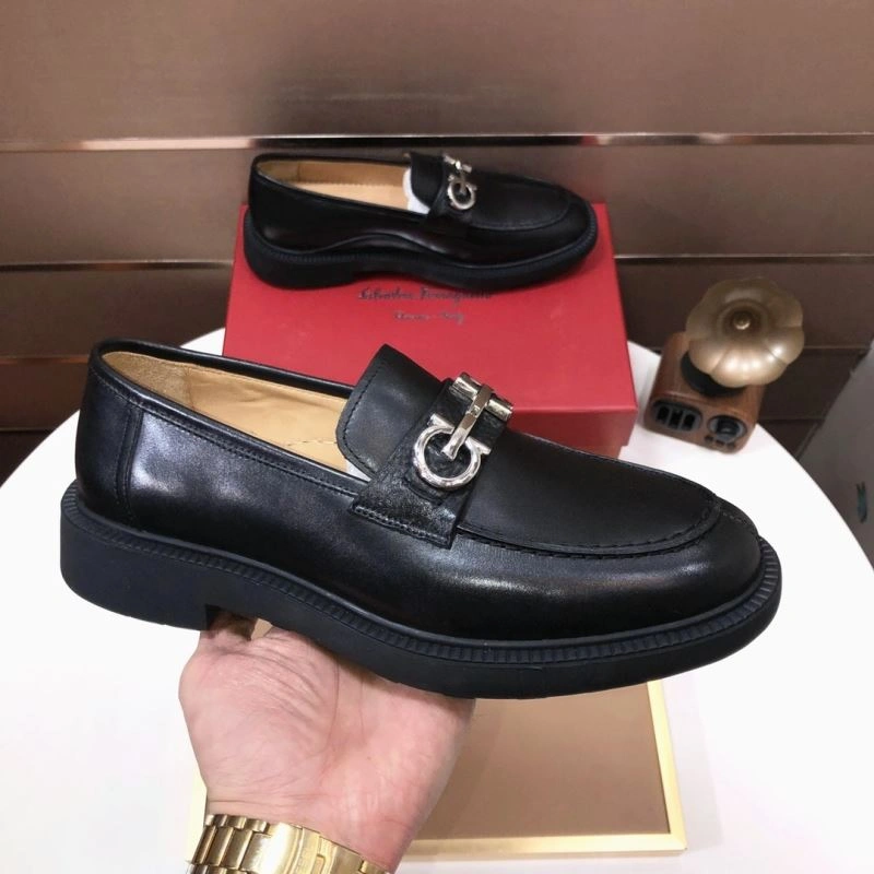 Fxrrxgamo Leather Shoes Breathable 151713