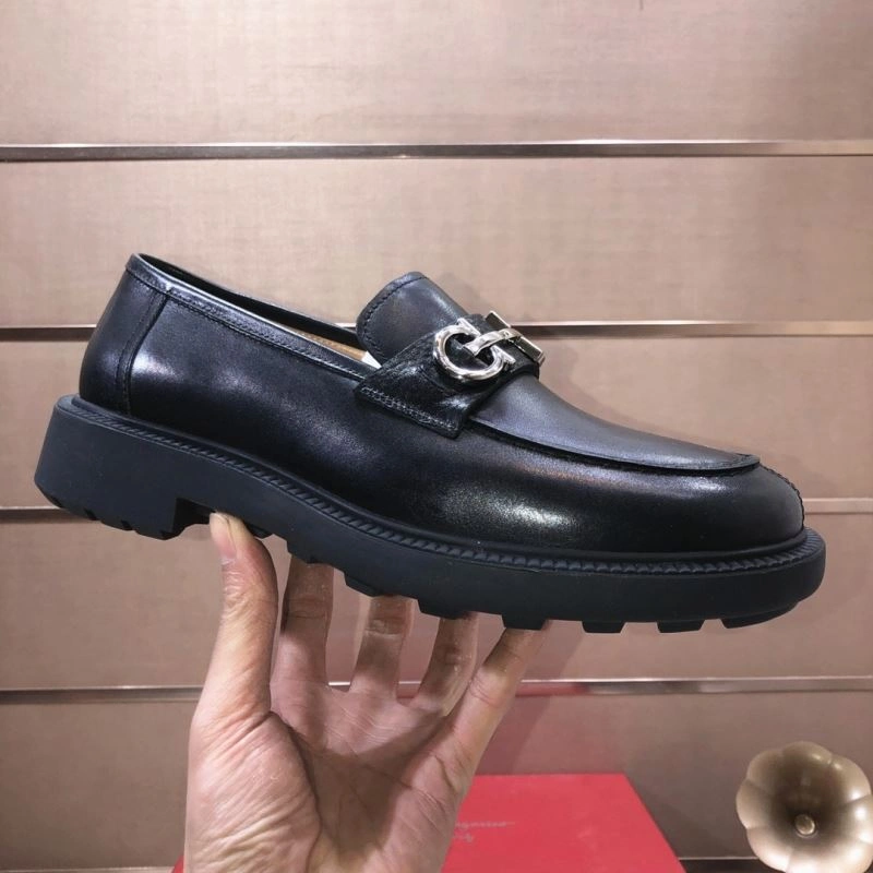 Fxrrxgamo Leather Shoes Breathable 151713