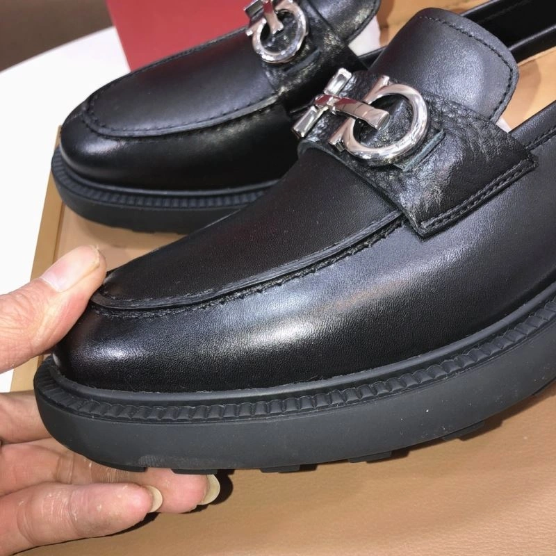 Fxrrxgamo Leather Shoes Breathable 151713