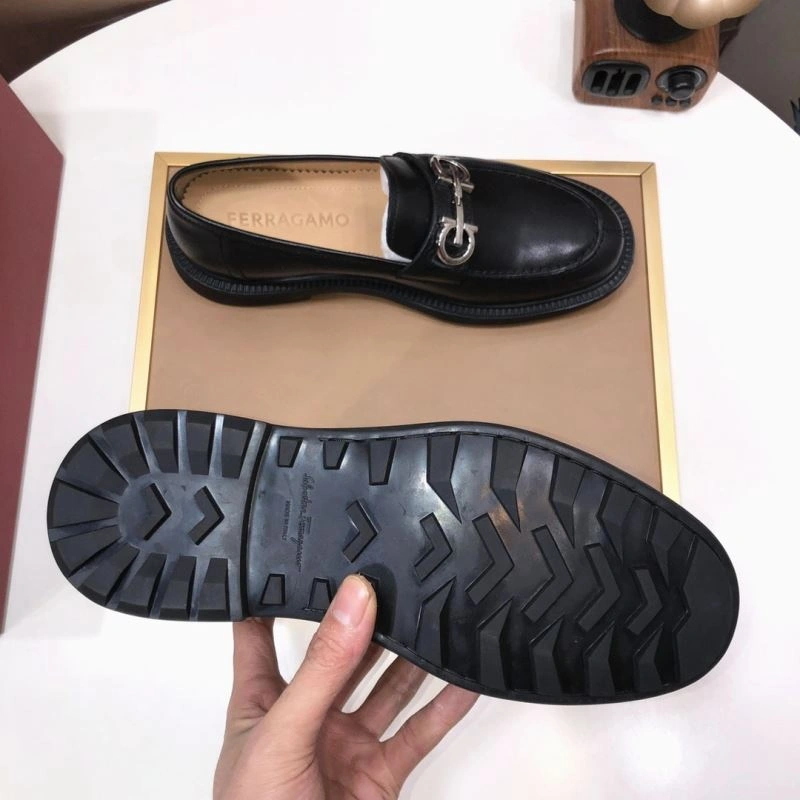 Fxrrxgamo Leather Shoes Breathable 151713
