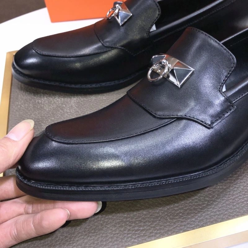 Trendy Hxrmxs Leather Shoes 177024