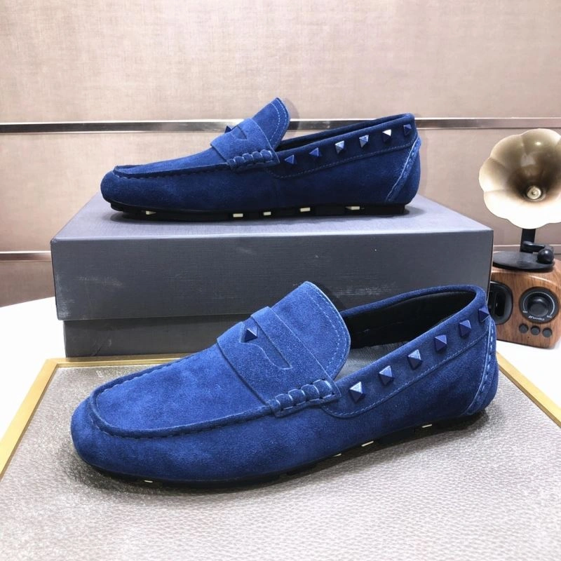 Compact Vxlxntino Leather Shoes 233461