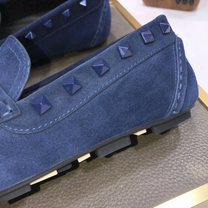 Compact Vxlxntino Leather Shoes 233461