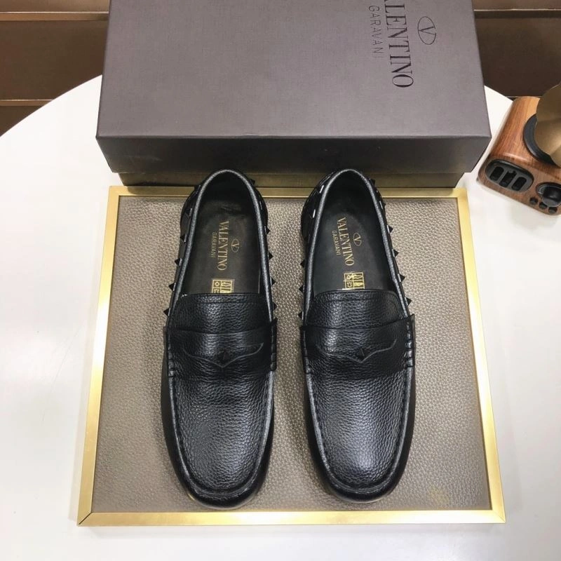 Durable Vxlxntino Leather Shoes 233457