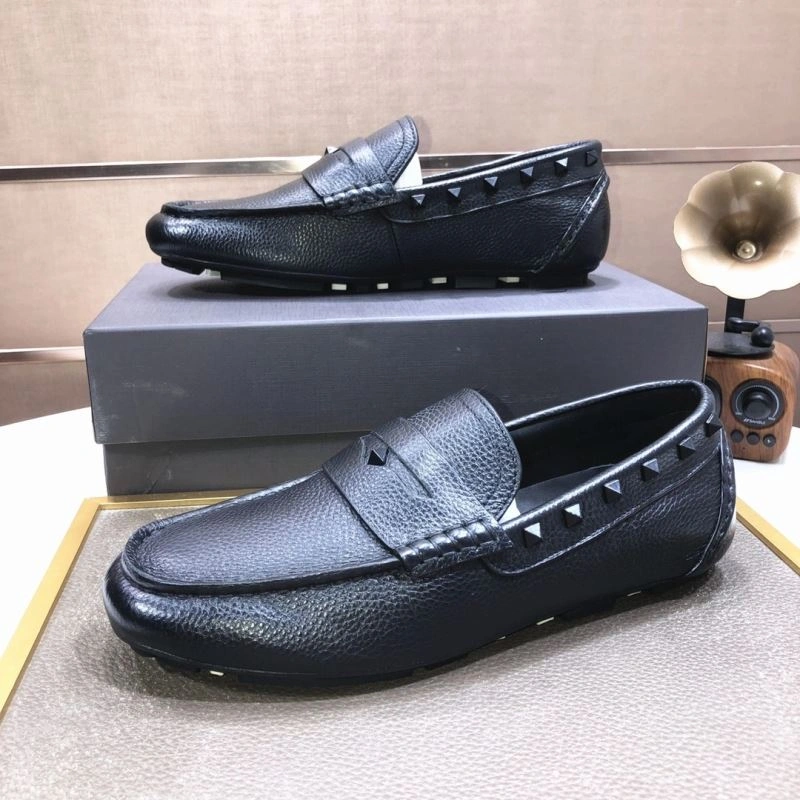 Durable Vxlxntino Leather Shoes 233457
